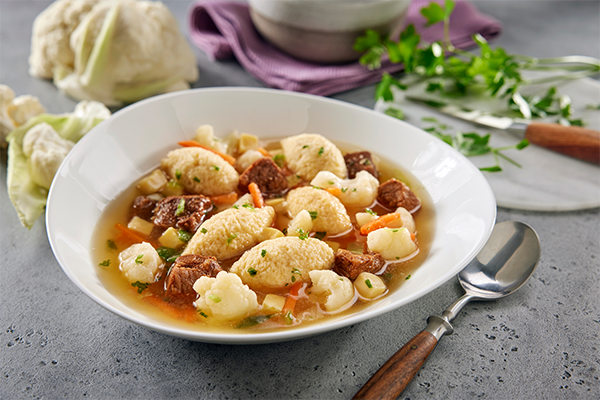 zu den Suppen und Eintöpfen