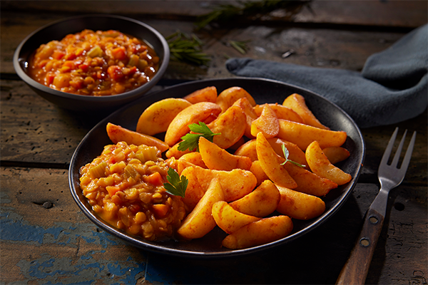 zu den vegetarischen Gerichten